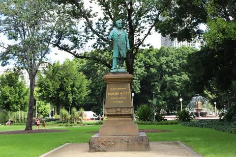 William Bede Dalley P.C. Statue Stock Photos