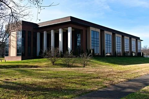 The William County Library Building Foto stock