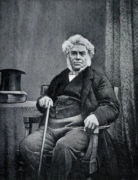 William Dick. Process print. Stock Illustration