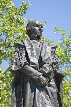 William Gladstone statue Stock Photos