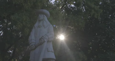 William Penn Statue Stock Footage 132936572