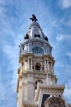 William Penn statue Stock Photos