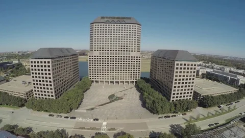 William Square in Las Colinas, Irving, TX Aerial 4K Stock Footage 79471993
