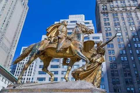 William t. sherman statue Stock Photos