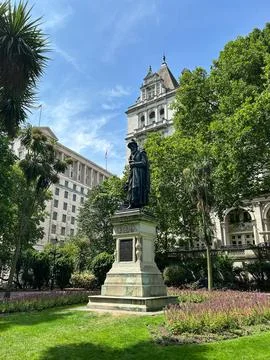 William Tyndale statue Stock Photos