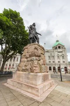 William Wallace Low Angle View Foto stock