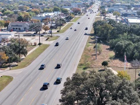 Williams Drive Georgetown, TX Fotos de archivo