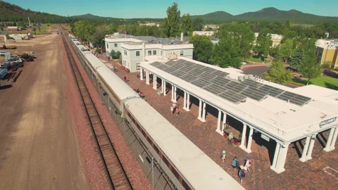 Williams Train Station 動画素材 227385981