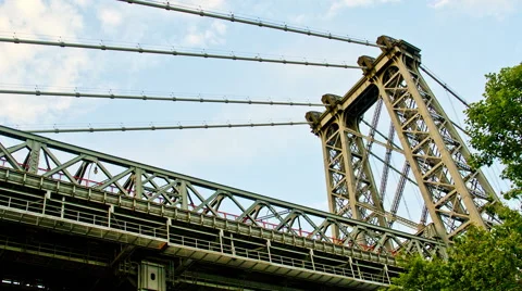Williamsburg Bridge Daytime Time Lapse 動画素材 59065297
