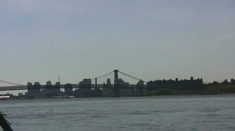 Williamsburg bridge NYC #22 Stock Footage 534271
