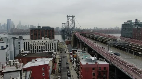 Williamsburg, Brooklyn during Coronavirus Outbreak (March, 2020) Stockbeeldmateriaal 127399344