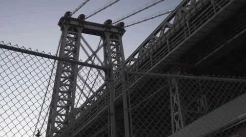 Williamsburg, Brooklyn, wide angle - summer 2016 Stock Footage 68040061
