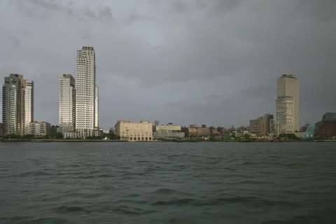 Williamsburg East River Hyperlapse (One of Six) Stock Footage 250424917