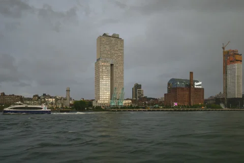 Williamsburg East River Hyperlapse (Two of Six) Stock Footage 250424967