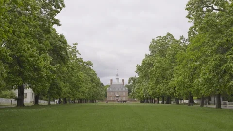Williamsburg Governor's Palace Stock Footage 284243563