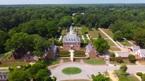 Williamsburg Governor's Palace Stock Footage 285261384