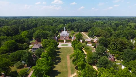Williamsburg Governor's Palace Stock Footage 285261406