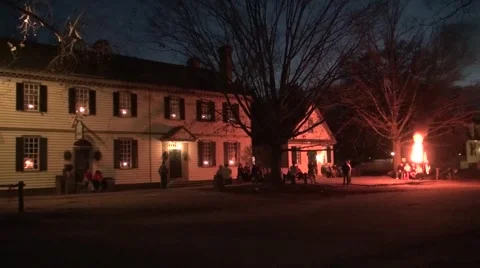 Williamsburg Night 動画素材 47858327