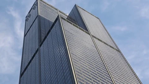 Willis Tower Time-lapse 動画素材 73220954