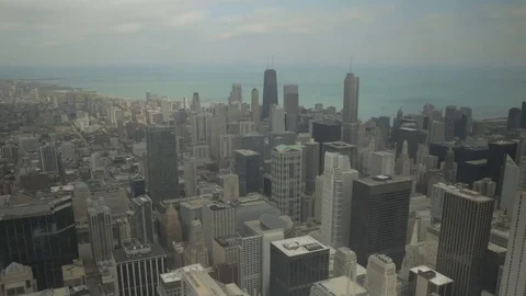 Willis Tower Timlapse Compilation, Chicago 動画素材 77976327