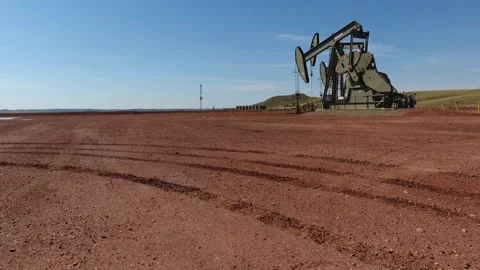 Williston Basin, North Dakota Stock Footage 331973886