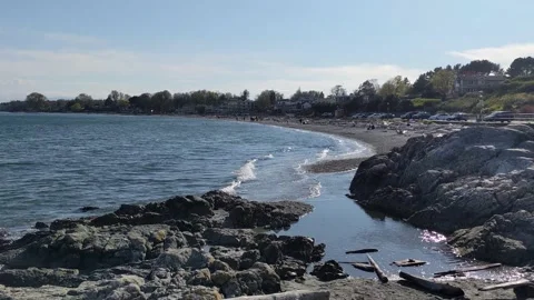 Willow's Beach from the side Vídeo Stock 190825843