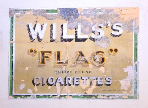 Wills cigarettes 写真素材