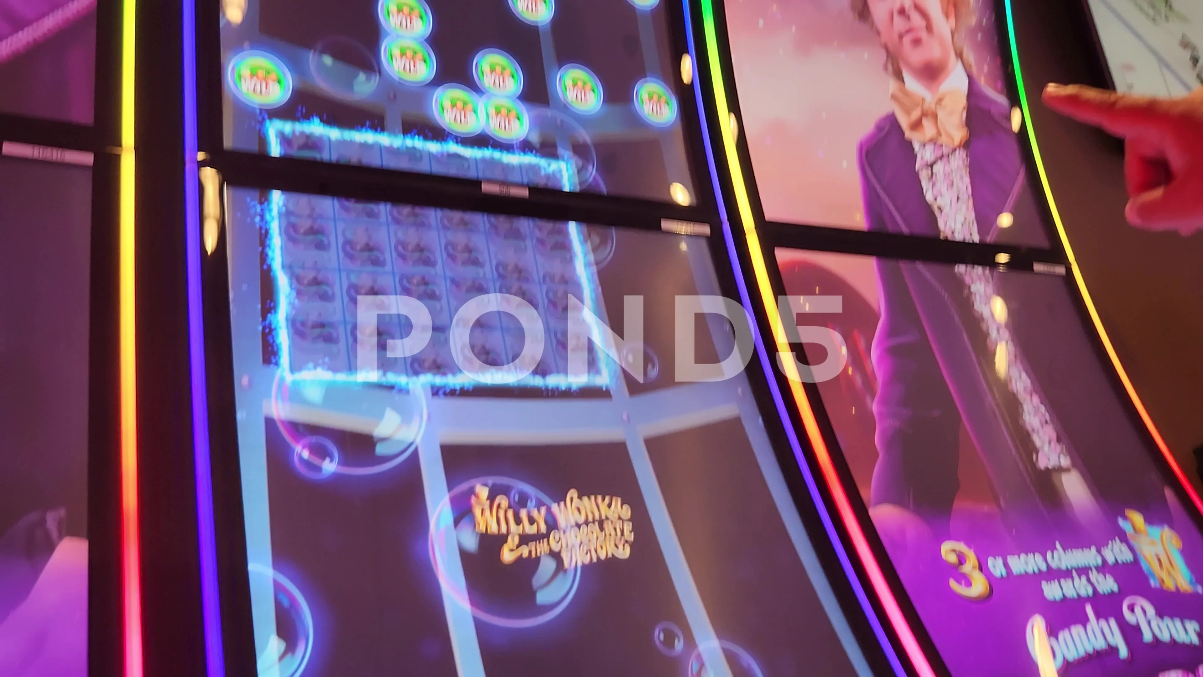 Willy Wonka Slot Machine Casino Game