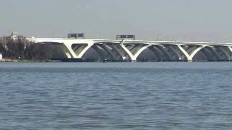 Wilson Bridge Stock Footage 10810517