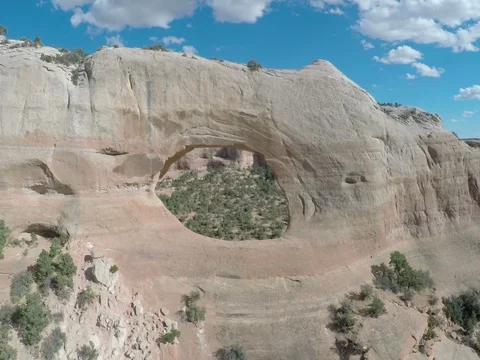 Wilsons Arch in Moab Desert, Utah Stock Footage 74460092