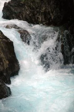 Wimbachklamm Foto stock