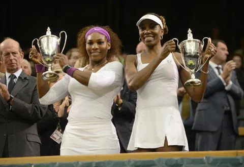 Wimbledon: Womens Doubles Final - 07 Jul 2012 Stock Photos