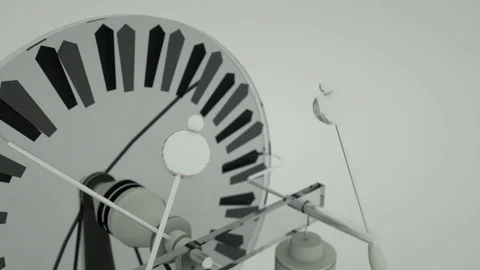 Wimhurst Machine Stock Footage 113881501