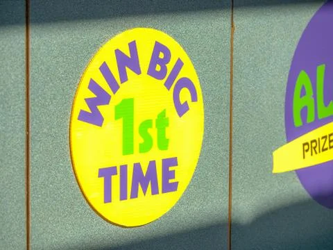 Win Big 1st Time Stock Photos