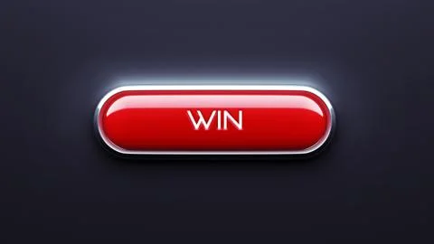 Win button Stock Illustration