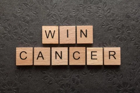 Win cancer concept Stock Photos