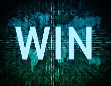 Win concept Stock Illustration