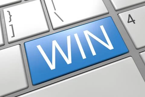Win concept 스톡 일러스트