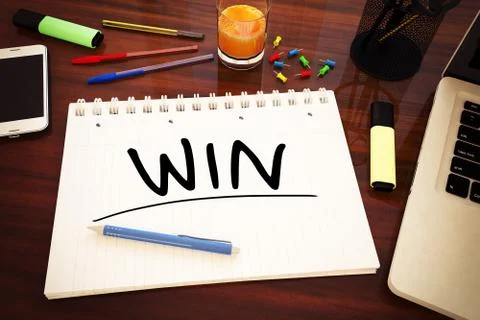 Win concept イラスト素材