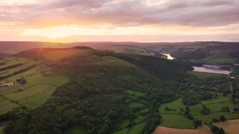WIN HILL PEAK DISTRICT 4K Stockbeeldmateriaal 277607398