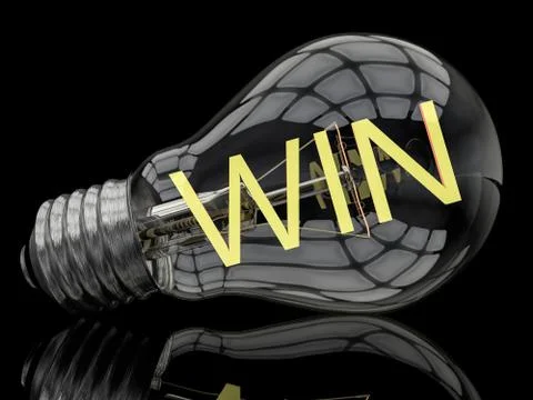 Win Stock Illustration