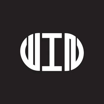 WIN letter logo design. WIN monogram initials letter logo concept. WIN letter Stock Illustration