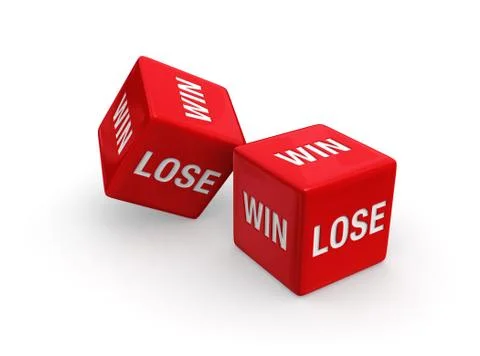 Win or lose? Stock Illustration