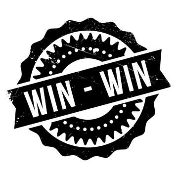 Win stamp rubber grunge 스톡 일러스트