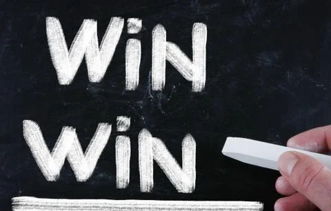 Win win concept Stock Illustration