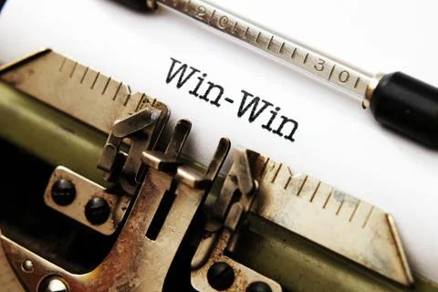 Win win  concept Stock Photos