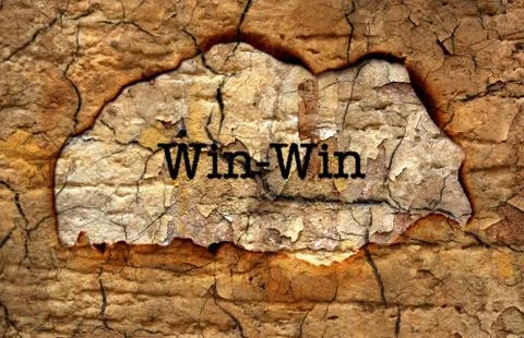 Win - win grunge concept 스톡 일러스트