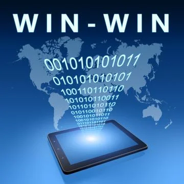 Win-win Stock Illustration