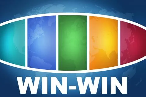Win-win Stock Illustration