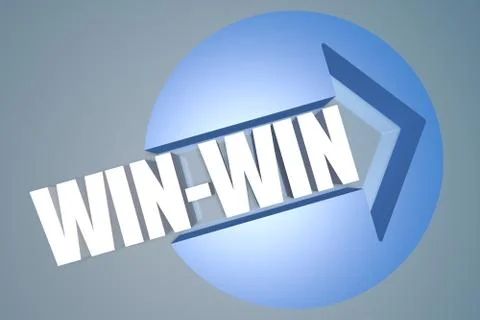 Win-win Stock Illustration